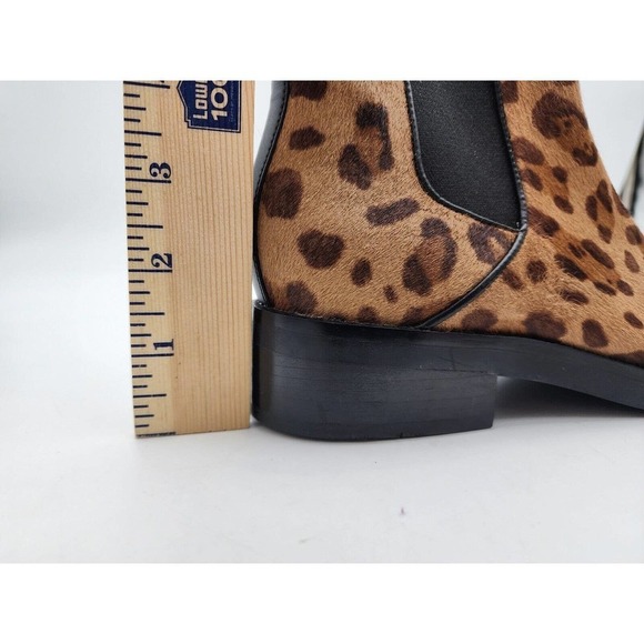 Cole Haan Grand 360 Calf Hair Leopard Print Chelsea Boot Size 6.5 New - Picture 8 of 12
